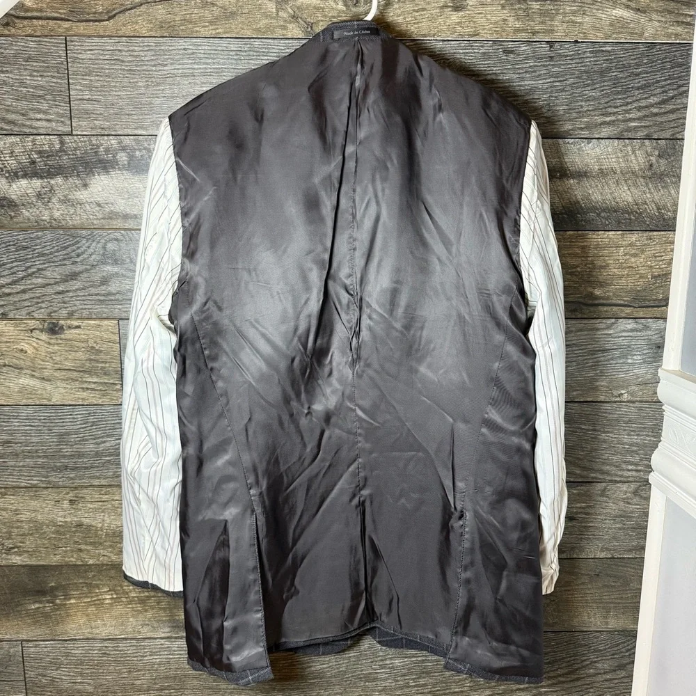 Lauren Ralph Lauren Gray Plaid Blazer - Picture 5 of 14